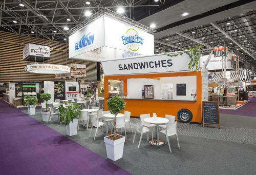 SIGNALETIQUE STAND SALON WOODILIS